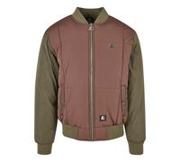 Bomberjacke STARTER BLACK LABEL "Herren Starter Quilted Bomber Jacket" Gr. S, grün (bark, darkolive) Herren Jacken Übergangsjacken (17377545-S)