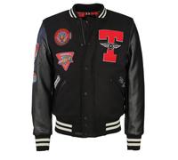Bomberjacke TOP GUN "TG22015" Gr. 56 (XXL), schwarz Herren Jacken (29053468-XXL) schwarz