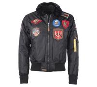 TOP GUN Bomberjacke »TG2019-2047 TG1542P« Schmutzabweisend, schwarz