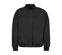 Bomberjacke URBAN CLASSICS "Urban Classics Damen", Damen, Gr. XXL, schwarz, 100% Polyester, unifarben, normal, Rundhals, Jacken Bomberjacke (60626949-XXL) schwarz