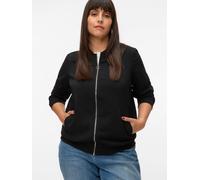 VERO MODA CURVE Damen Vmccoco L/S Bomber Ga Noos Cur, Black, Numeric_46