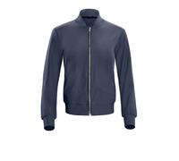 Bomberjacke WINSHAPE "Functional Comfort Bomber Jacket J007C", Damen, Gr. S, grau (anthrazit), 85% Polyester, 15% Elasthan, ohne Ausschnitt, Jacken Bomberjacke, Ultra weicher Funktionsstoff (79861144-