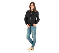 Bombers Original Damen Original W Bomber Jacke, Schwarz (Black 1), Medium