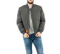 Bombers Original Herren Original Bomber Jacke, Grau (Grey 28), X-Large