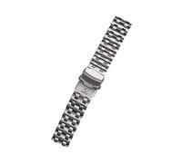 BOMBFROG Edelstahlarmband Silber 22 mm für BT25 Taucheruhr