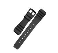 BOMBFROG Taucheruhr Uhrenarmband 22mm Silikon schwarz, Edelstahl-Dornenschließe schwarz - Uhrenarmband Taucheruhr Herren und Damen