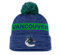 Bommelmütze FANATICS "Fanatics Mütze Vancouver Canucks Authentic ProRink Beanie Cuff", Jungen, Gr. onesize, bunt (mehrfarbig), 100% Polyacryl, Mützen (10857566-0) mehrfarbig