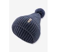 Bommelmütze Melange Kinder Sterntaler blau Gr. 51 cm