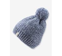 Bommelmütze Multicolor Kinder Sterntaler blau Gr. 55 cm