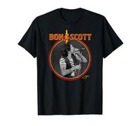 Bon Scott Circle Foto T-Shirt