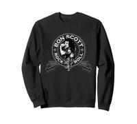 Bon Scott Rock n' Roll Lion Shield Sweatshirt