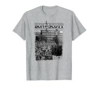 Bon Scott Vintage-Live-Foto T-Shirt, Herren, Grau Meliert, 4XL