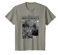 Bon Scott Vintage-Live-Foto T-Shirt, Kinder, Schiefergrau, 116