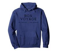 Bon Voyage Shirt Go Travel The World T-Shirt Damen Pullover Hoodie