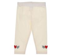 Bondi Leggings "Herzchen" in Beige - Größe 92 | Babyhosen