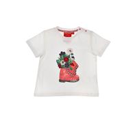 Bondi Shirt "Wanderstiefel" in Weiß - Größe 98 | Baby Shirts