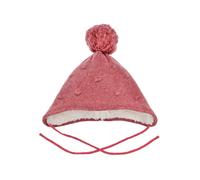 Bondi Trachten-Strickmütze in Rosa - Größe 43 cm | Baby Muetzen
