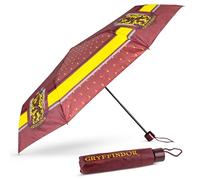BONNYCO Regenschirm Harry Potter Granat, Regenschirm Sturmfest Verstärkter Struktur. Klappschirm Tasche, Rucksack, Reise. Originelle Geschenke für Frauen, Männer. Mini Schirm, Klein Taschenschirm