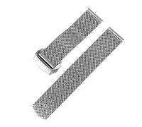 BONOOL 20 mm Uhrenarmband, passend für Omega Seahorse 300 007 Serie, langlebiges, wasserdichtes Armband, modisches Milanaise-Armband