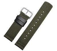 BONOOL Für Casio PRG-600YB PRG-650 PRW-6600 GA2000 Nylonband Wasserdichtes Armbanduhrenarmband 24mm Nylon-Uhrenarmband längeres Armband