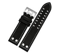 BONOOL Stil Echtleder-Uhrenarmband Ersatz passend für Hamilton passend für Khaki H77755533 H77616533 Uhrenzubehör 20 mm 22 mm Uhrenarmband