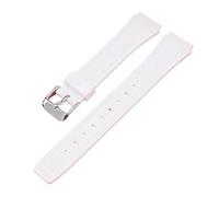 BONOOL Uhrenarmband passend für Casio Fit für G-Shock F-91W/F84/F105/108 A-158/168 AE-1200/1300, 18 mm, buntes Silikon-Armband, Armband-Zubehör, Uhrenarmband (Farbe: Weiß, Größe: 18 mm)