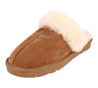 BOnova Helsinki Hausschuhe Damen Lammfell in 5 Farben und in den Größen 35-43. Kuschelig und unglaublich bequem. Hellbraun Größe 40