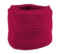 Bontis Gestrickter Damen Schlauchschal - Dunkelrosa | uni