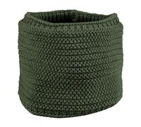 Bontis Gestrickter Damen Schlauchschal - Olivgrün | uni