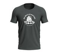 Bontis T-Shirt CAMPFIRE - Dunkel schiefer | L