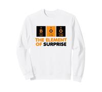 Boo Element of Surprise Funny Halloween Periodic Table Sweatshirt