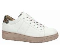 BOOGIE SHOE WEISS-DUNKELBRAUN - Gr. - 7.5