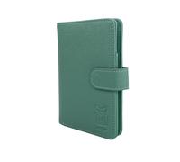 Bookjah Reisepasshülle mit RFID-Blockierung Reisepasshülle Herren Damen Kreditkartenetui, Celadon, 11cm * 15 cm * 1.5 cm, Casual