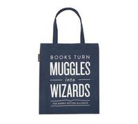 Books Turn Muggles into Wizards Tote Bag