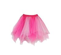 Boolavard 80er Jahre Tutu Rock für Erwachsene, mehrlagiger Tüll-Petticoat, Halloween-Tutu