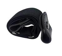 Boolavard No Buckle Stretch Belt für Damen/Herren Elastischer Gürtel bis 48 "für Jeans Hosen (Eine Größe passt Taille 24 "-48", Schwarz)