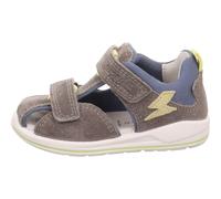 Superfit Boomerang Sandale, Grau/Blau 2000, 25 EU Weit