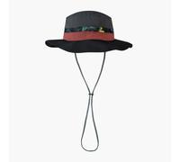 Booney Hat mit breiter Krempe Kappe Schwarz S/M
