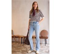 Street One - Bootcut Jeans blau - Gr. - 32