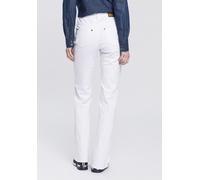 Bootcut-Jeans ARIZONA "Comfort-Fit", Damen, Gr. 36, N-Gr, weiß, Denim/Jeans, Obermaterial: 98% Baumwolle, 2% Elasthan, Basic, bequem lang, Jeans, ausgestellte Beinform, mit Eingrifftaschen, High-Waist