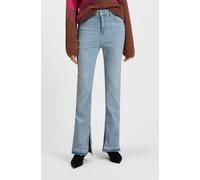 BOSS Blaue Bootcut-Jeans aus Stretch-Denim mit Schlitzen an den Säumen - Style C_ROSA BOOTCUT SPLIT, 50539642 Hellblau 27/32