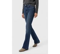 Bootcut-Jeans CALVIN KLEIN JEANS, Damen, Gr. 28, Länge 32, midtown blau, Denim/Jeans, Obermaterial: 98% Baumwolle, 2% Elasthan, skinny fit, Jeans, Boot-cut-fit (54836651-28) midtown blau