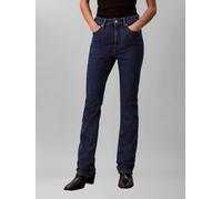 Bootcut-Jeans CALVIN KLEIN JEANS, Damen, Gr. 30, Länge 32, winter storm, Denim/Jeans, Obermaterial: 67% Baumwolle, 32% Polyester, 1% Elasthan, bootcut fit, Jeans, Boot-cut-fit (71729903-30) winter sto