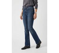 Bootcut-Jeans CALVIN KLEIN JEANS, Damen, Gr. 33, Länge 34, midtown blau, Denim/Jeans, Obermaterial: 98% Baumwolle, 2% Elasthan, skinny fit, Jeans, Boot-cut-fit (52826423-33) midtown blau