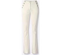 Bootcut-Jeans ecru 24