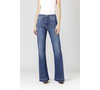 Bootcut-Jeans JOOP JEANS "Ella-OH", Damen, Gr. 29, N-Gr, blau (navy), Denim/Jeans, Obermaterial: 94% Baumwolle, 4% Elastomultiester, 2% Elasthan, clean, unifarben, regular fit lang, Jeans Bootcut-Jean