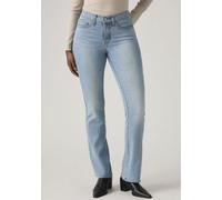 Bootcut-Jeans LEVI'S "315 Shaping Boot", Damen, Gr. 26, Länge 32, up and away, Denim/Jeans, Obermaterial: 80% Baumwolle, 19% Polyester, 1% Elasthan, lang, Jeans, Topseller (54210709-26) up and away