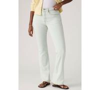 Bootcut-Jeans LEVI'S "725 HIGH RISE BOOTCUT", Damen, Gr. 28, Länge 30, lake life, Denim/Jeans, Obermaterial: 81% Baumwolle, 18% Polyester, 1% Elasthan, bootcut fit lang, Jeans (83834807-28) lake life
