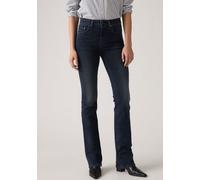 Bootcut-Jeans LEVI'S "725 HIGH RISE BOOTCUT", Damen, Gr. 32, Länge 32, stuck in the sand, Denim/Jeans, Obermaterial: 85% Baumwolle, 7% Lyocell, 6% Elastomultiester, 2% Elasthan, bootcut fit lang, Jean