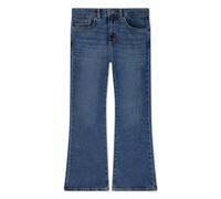 Bootcut-Jeans LEVI'S KIDS "LVG BAGGY FLARE", Mädchen, Gr. 6 (116), N-Gr, no filter, Denim/Jeans, Obermaterial: 69% Baumwolle, 26% Polyester, 4% Viskose, 1% Elasthan, lang, Jeans, Flared, Destroyed-Eff